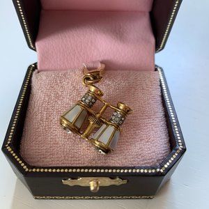 Juicy Couture Opera Glasses Charm - RARE